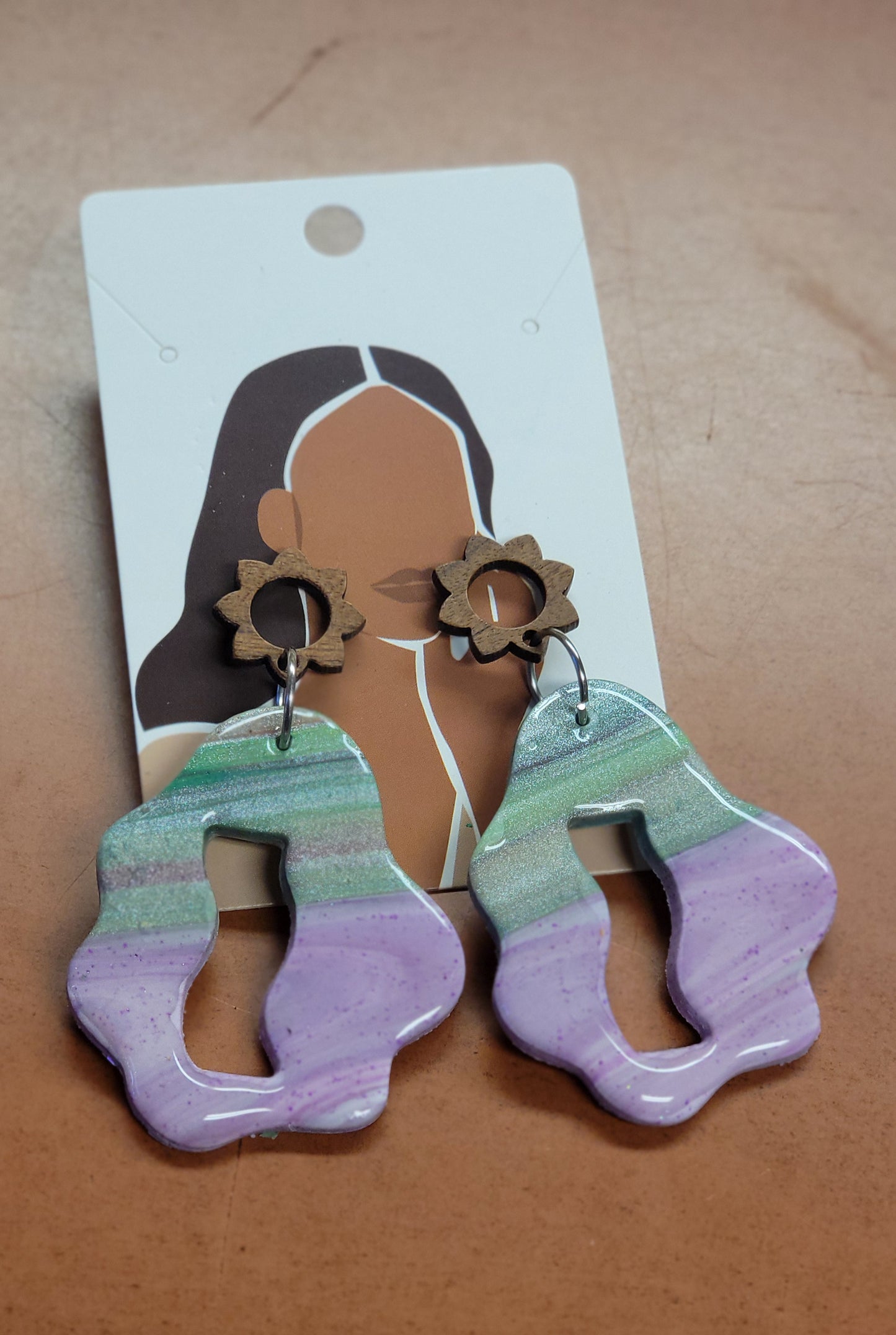 Wavy Baby Dangles