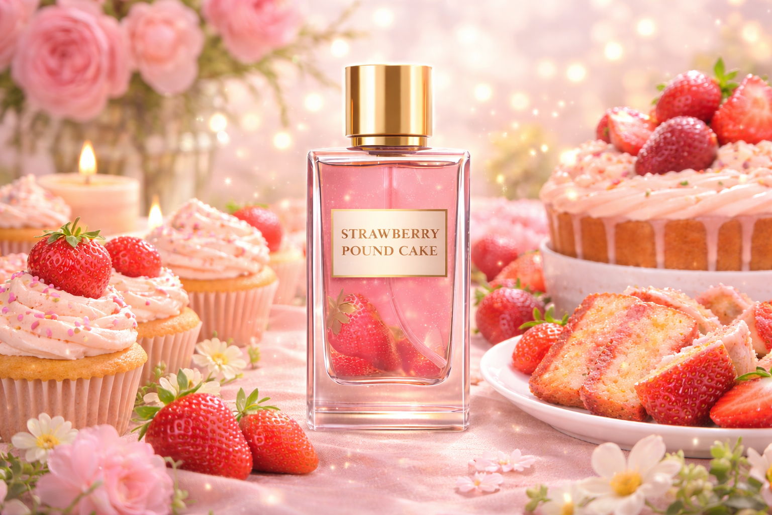 Strawberry Pound Cake Womens Perfume Spray