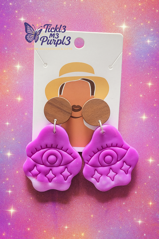 Glam Evil Eye Earrings