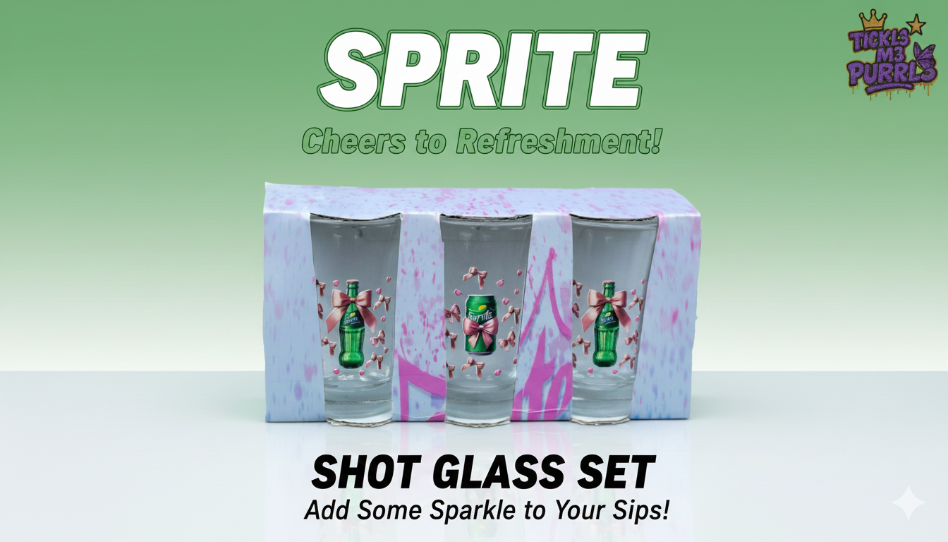 Sprite Themed Shot Glass Set