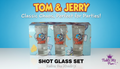 Tom and Jerry Shot Glass Set