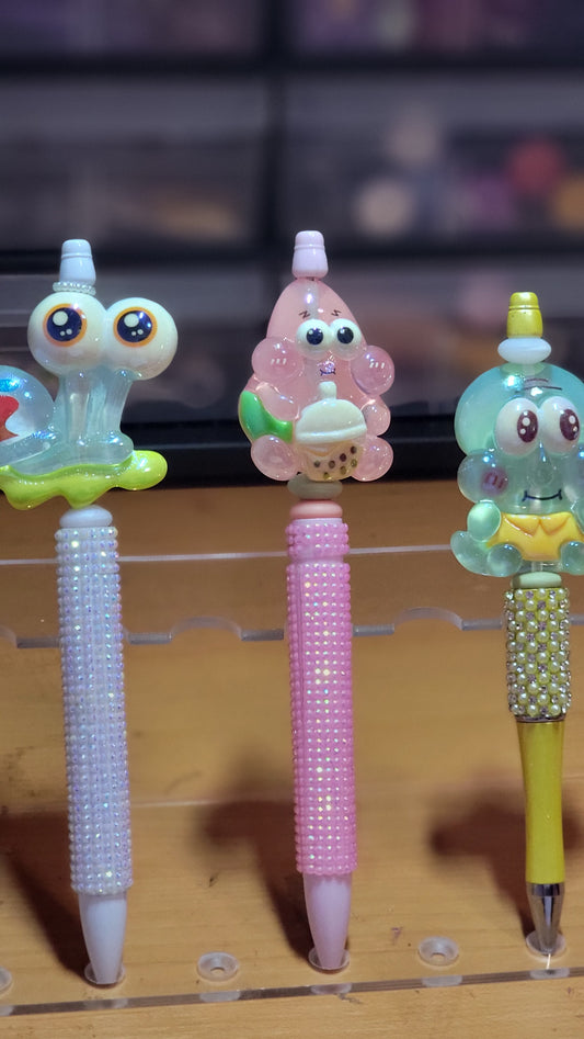 Fun Character Bling Pens