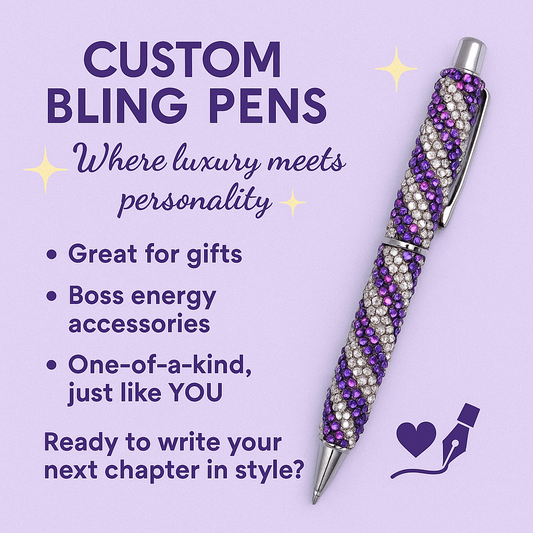 Custom Bling Pens