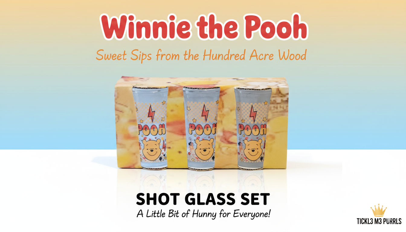 Winnie the Pooh Shot Glass Set