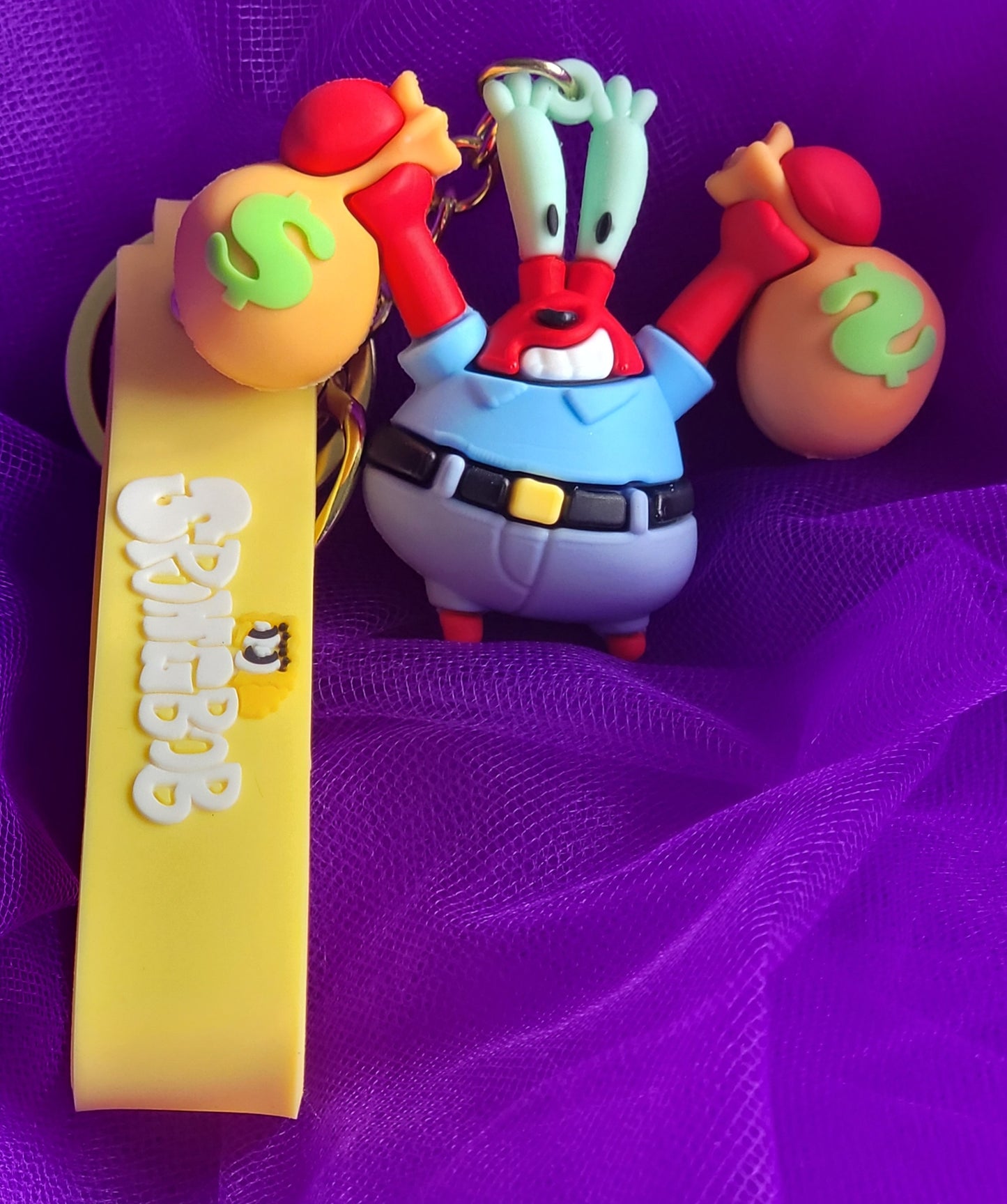 Sponegbob Themed Keychains