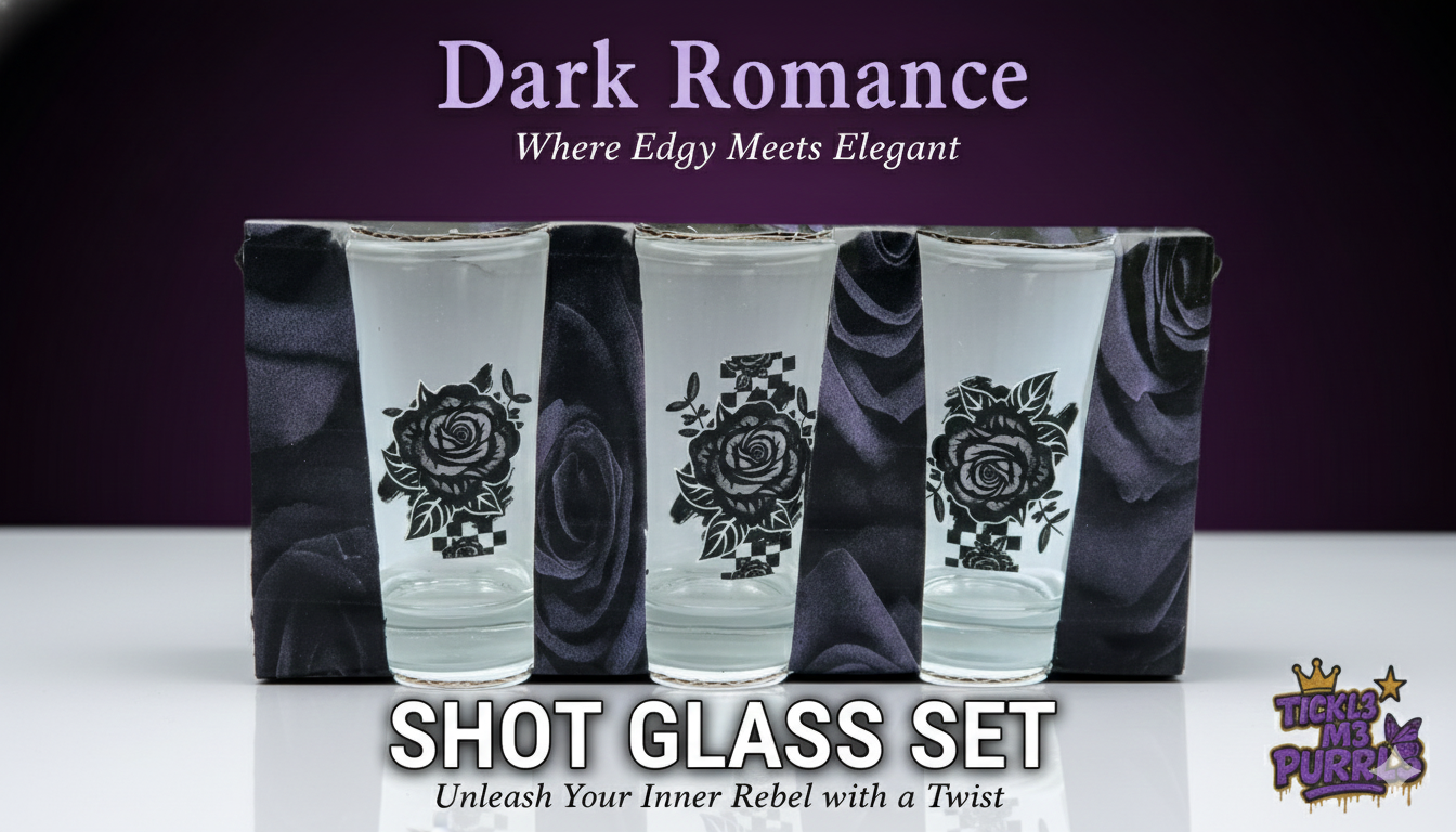 Dark Romance Shot Glass Set