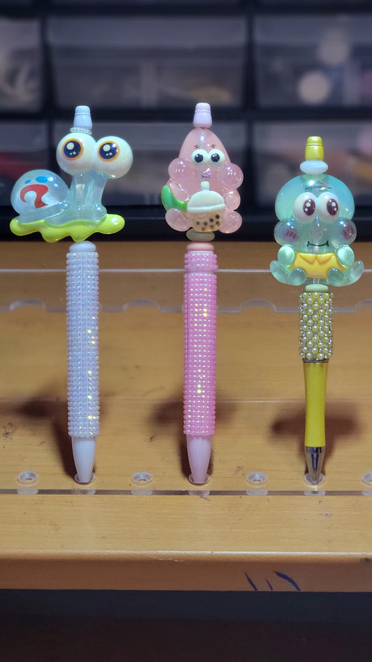 Fun Character Bling Pens