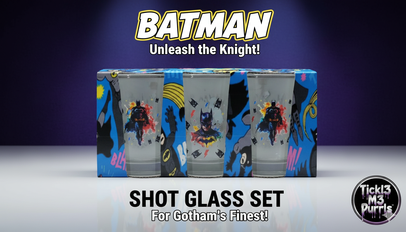 Batman Shot Glass Set