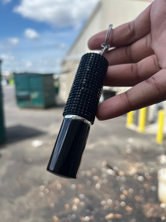 Blinged Out Travel Body Spray Keychain