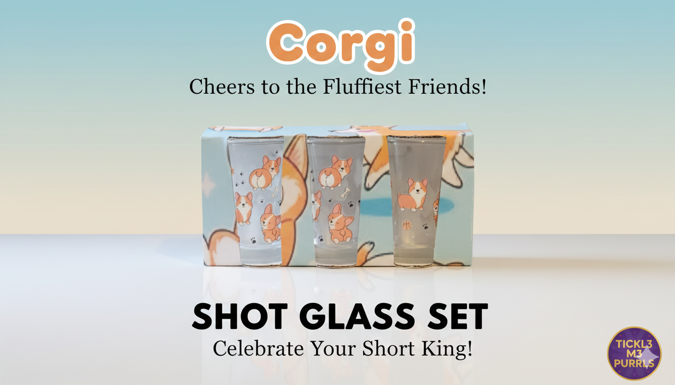 Corgi Lover Shot Glass Set